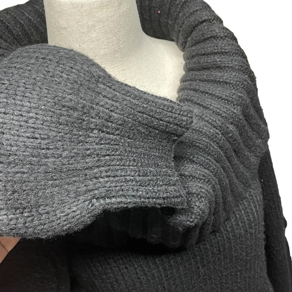 No Boundaries Black Cowl Neck Sweater - Picture 3 of 9